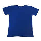 Royal blue short-sleeve kids’ t-shirt