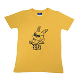 Yellow short-sleeve kids’ t-shirt