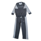 Grey & Charcoal Kids Tracksuit
