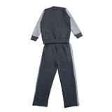 Grey & Charcoal Kids Tracksuit