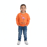 Orange Kids Sweatshirt