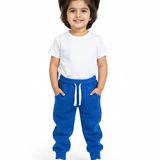 Blue jogger pants