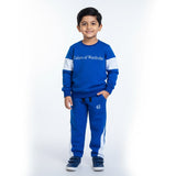 Blue & White Kids Tracksuit – Sporty Everyday Wear