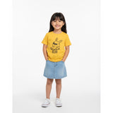Yellow short-sleeve kids’ t-shirt