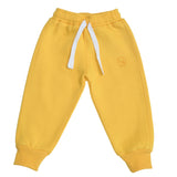 Bright yellow jogger pants