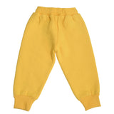Bright yellow jogger pants