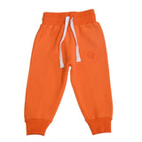 Orange jogger pants