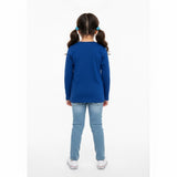 Kids Blue Long Sleeves T-Shirt