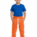 Orange jogger pants