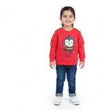 Bright Red Kids Sweatshirt