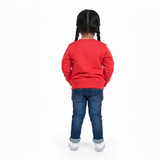 Bright Red Kids Sweatshirt